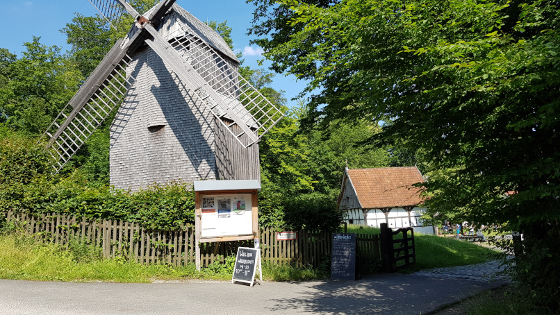 Eingang zum Bauernhausmuseum